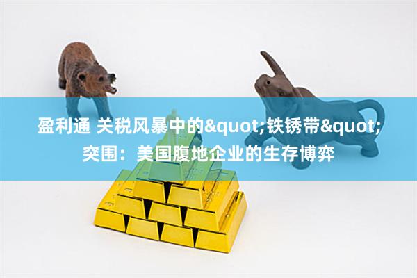 盈利通 关税风暴中的&quot;铁锈带&quot;突围：美国腹地企业的生存博弈